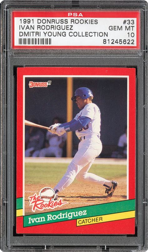 1991 rookies baseball - 1991 Topps #333 Chipper Jones Rookie Card. Estimated PSA 10 Value: $85. It may not be quite as valuable as the Mark Whiten variation or Griffey's base card …